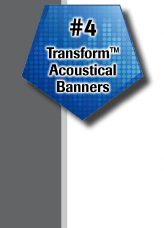 Transform Acoustical Banners