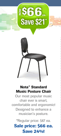 Nota Standard Music Posture Chair
