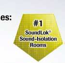 SoundLok Sound-Isolation Rooms