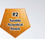 Tunable Acoustical Panels