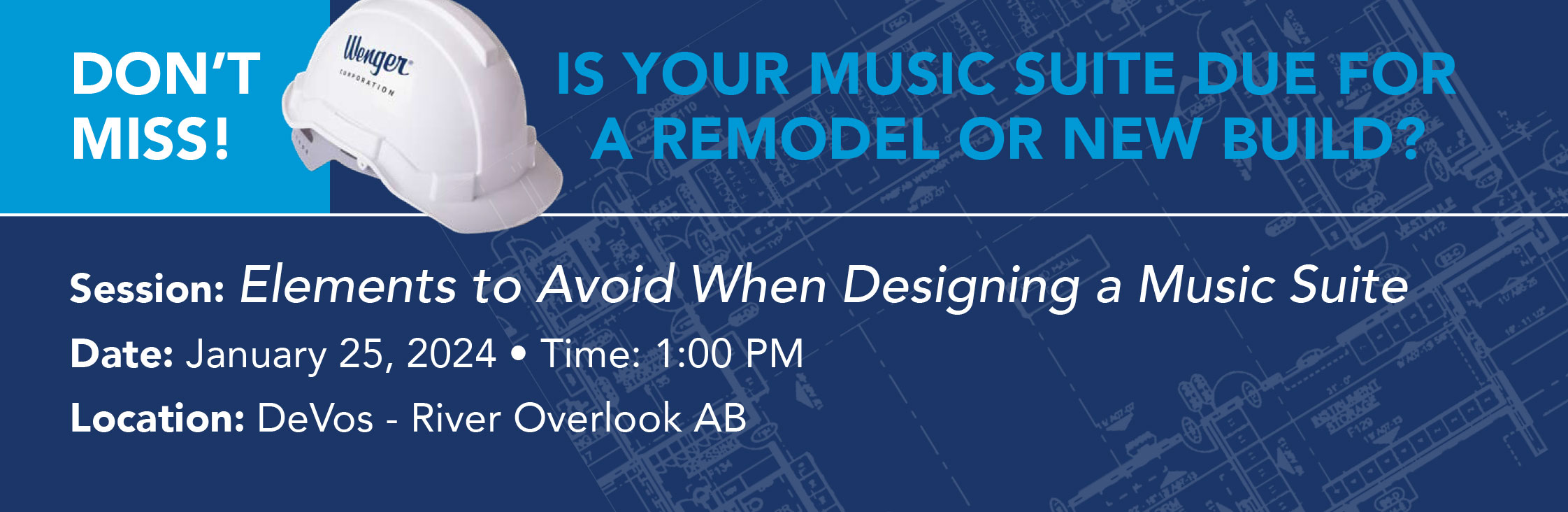IS YOUR MUSIC SUITE DUE FOR A REMODEL OR NEW BUILD?