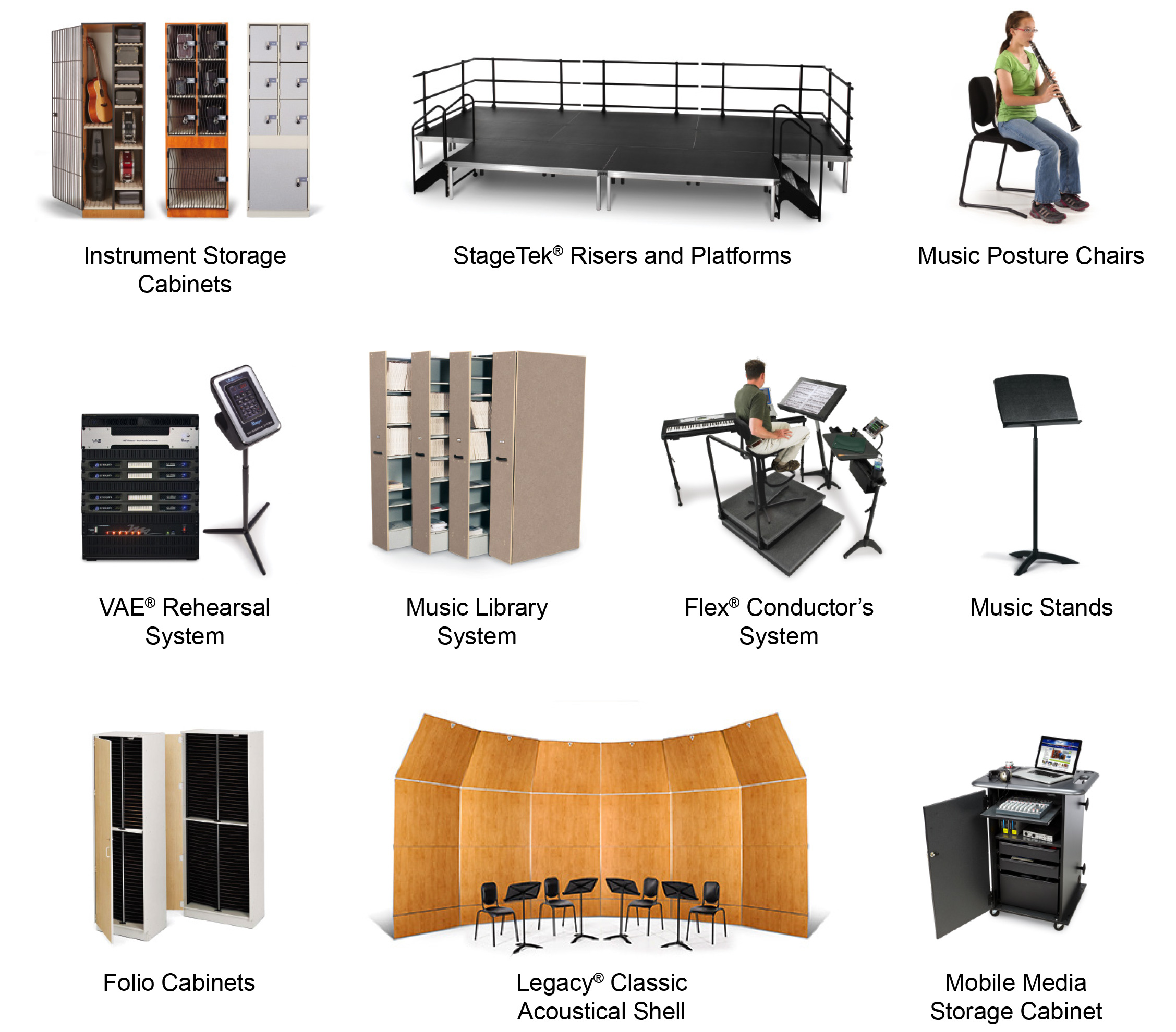 products at Midwest Clinic