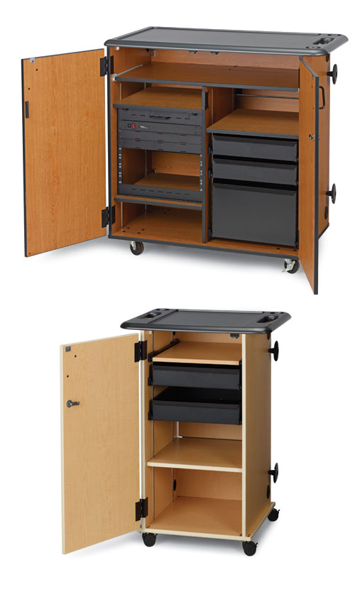 Mobile Media Storage Cabinets Wenger Corporation