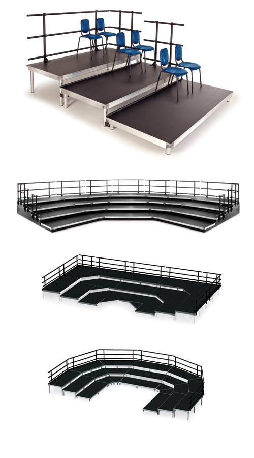StageTek® Seated Risers Wenger Corporation