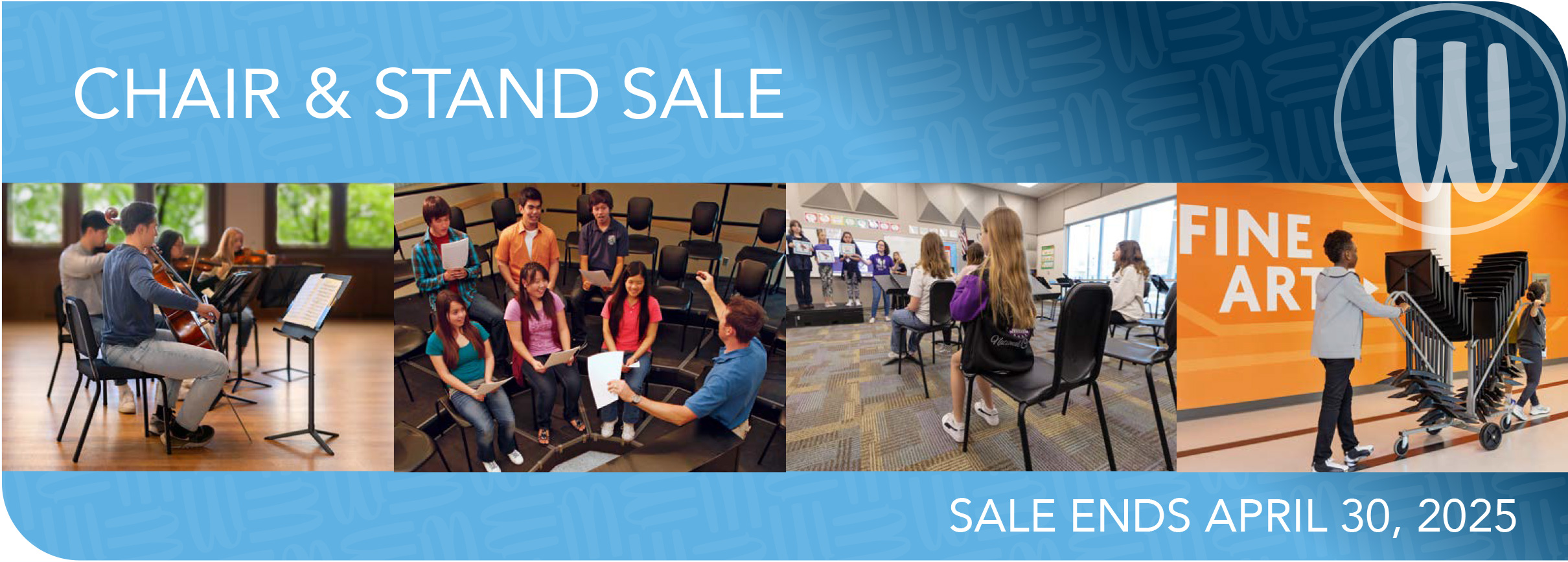CHAIR & STAND SALE | SALE ENDS APRIL 30, 2025