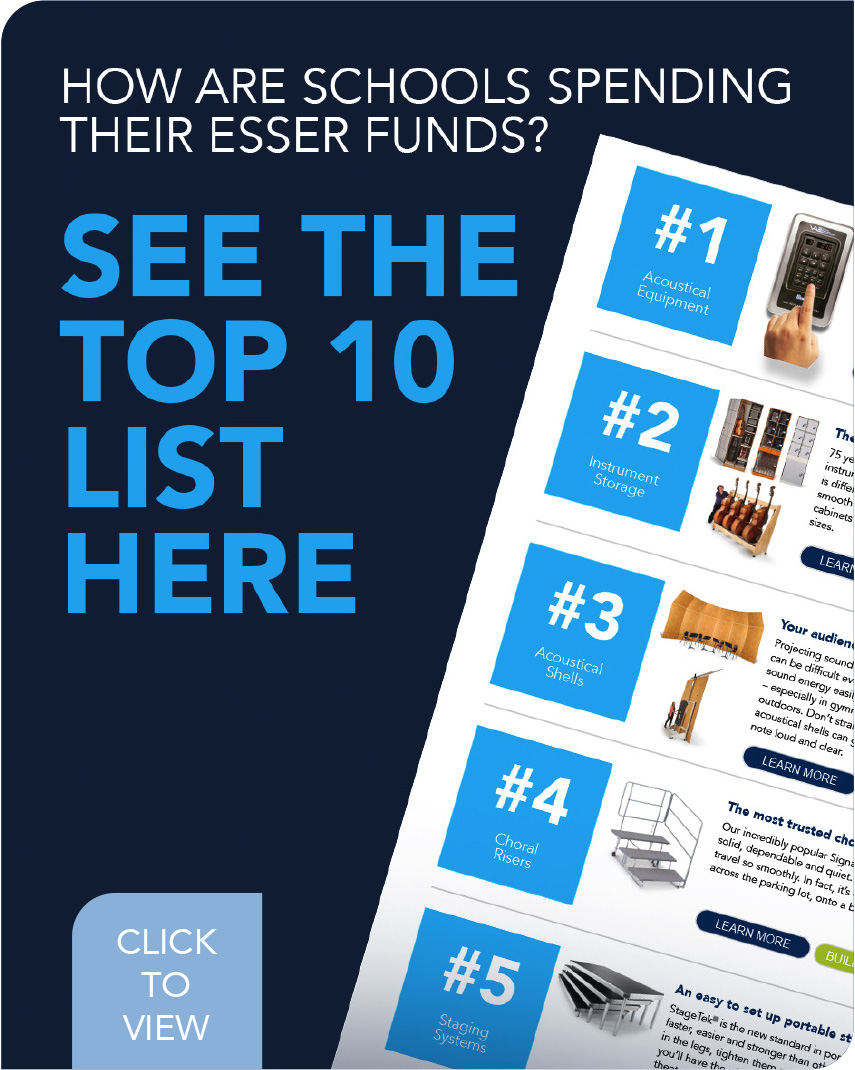 How are schools spending their ESSER funds? see the top 10 list here.