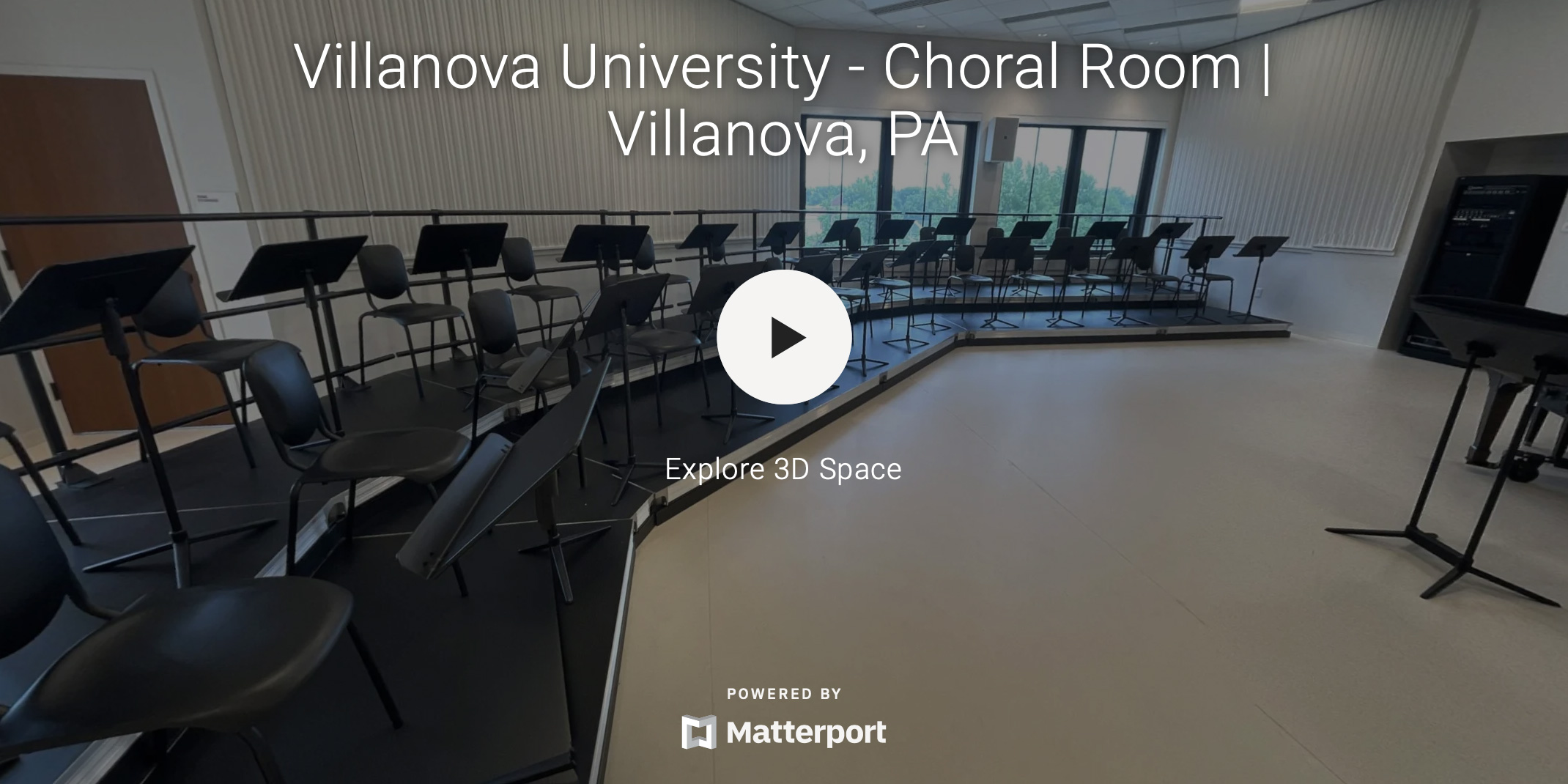 Villanova University - Choral Room
