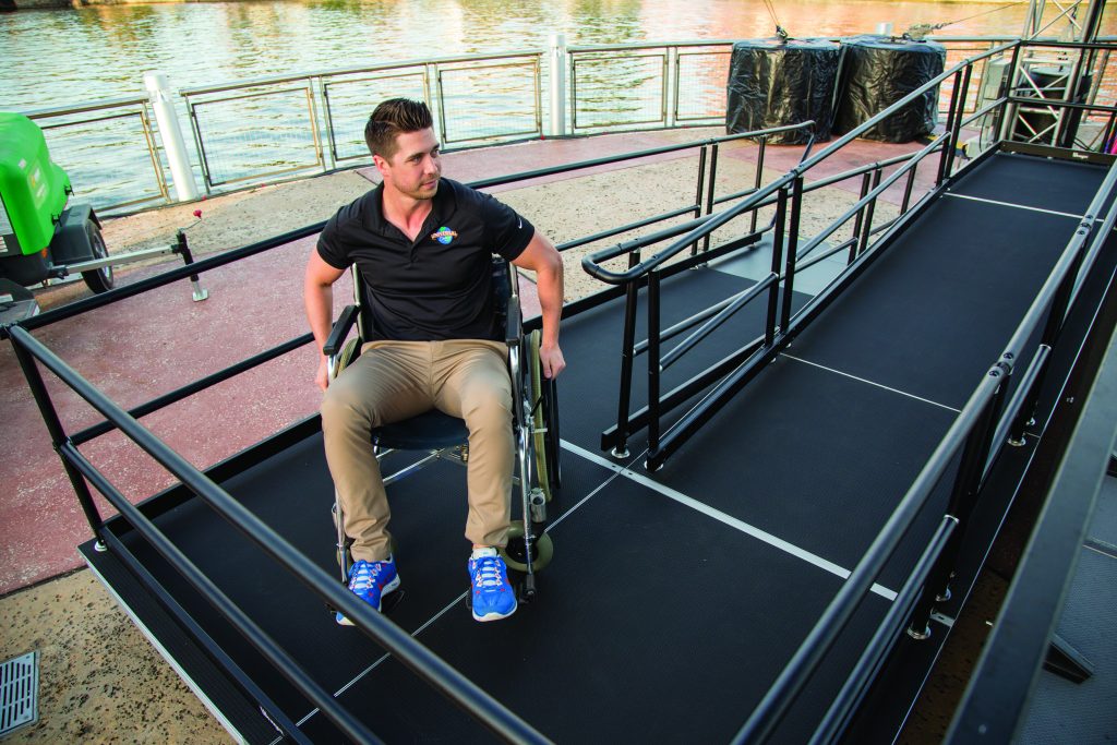 StageTek Portable ADA-Compliant performance spaces