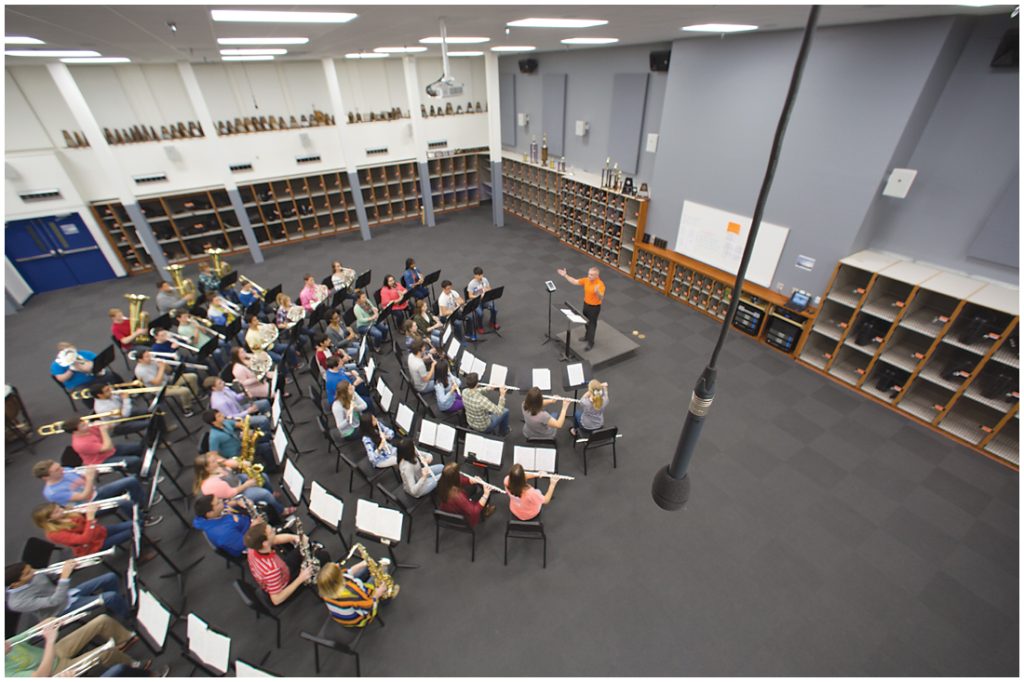 Rehearsal Room, AcoustiCabinets, Student Chair, Bravo Music Stan