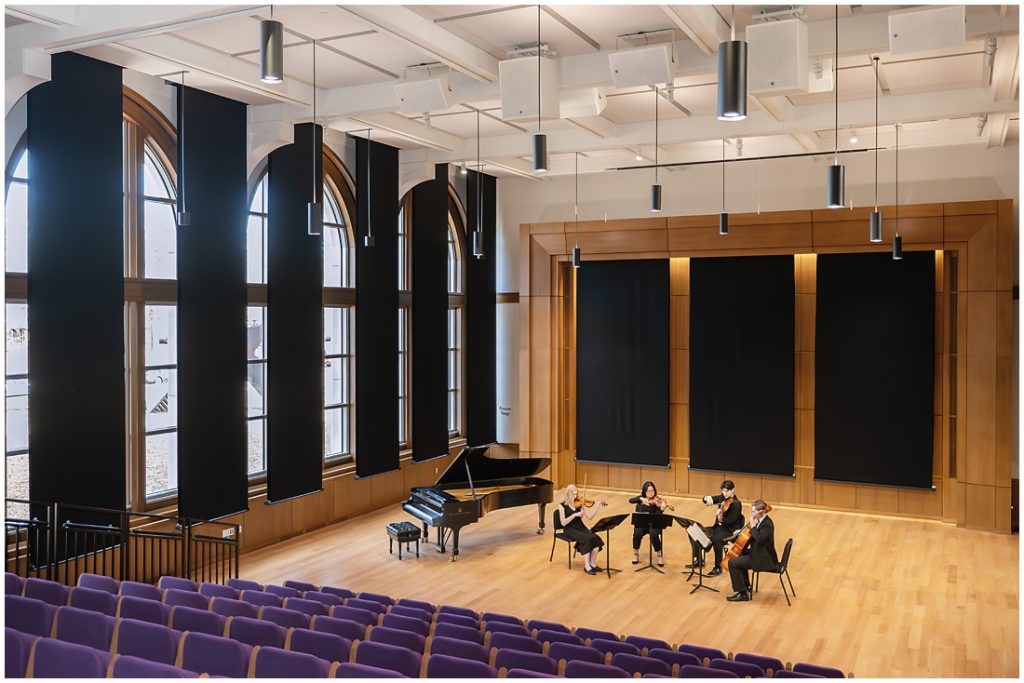 University of St. Thomas concert hall.