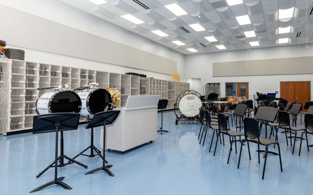 Danbury High School Band Room