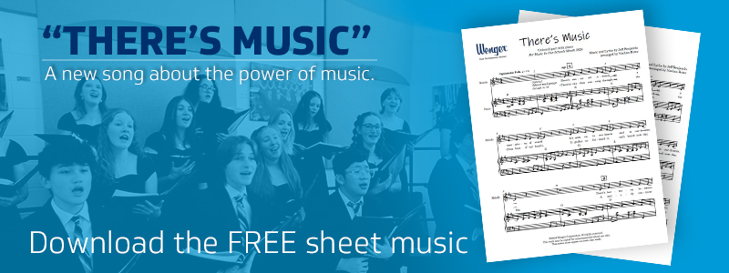 Sheet Music Download for "There's Music"