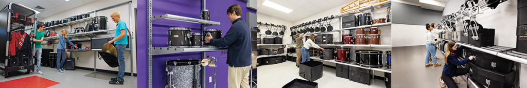 Marching Percussion Storage