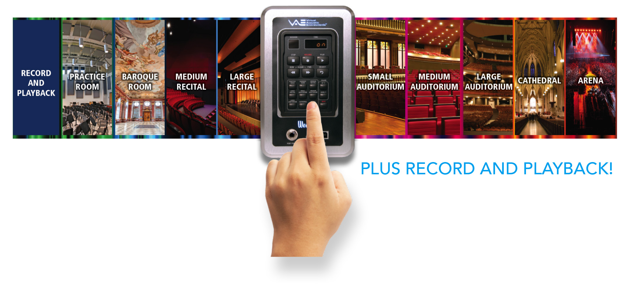 PLUS RECORD AND PLAYBACK!